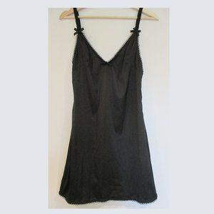 For Love And Lemons Black Slip Dress